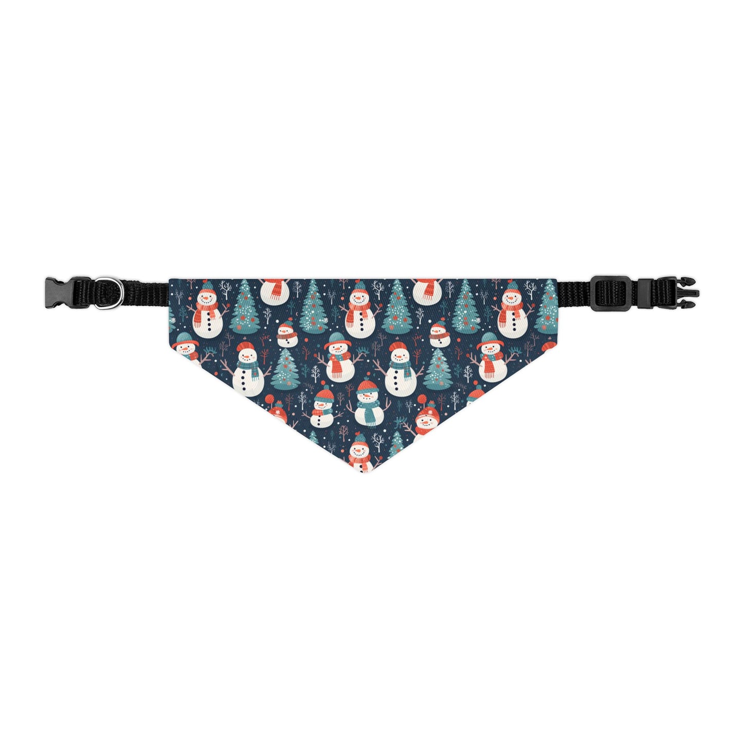 Snow Man - Pet Bandana Collar