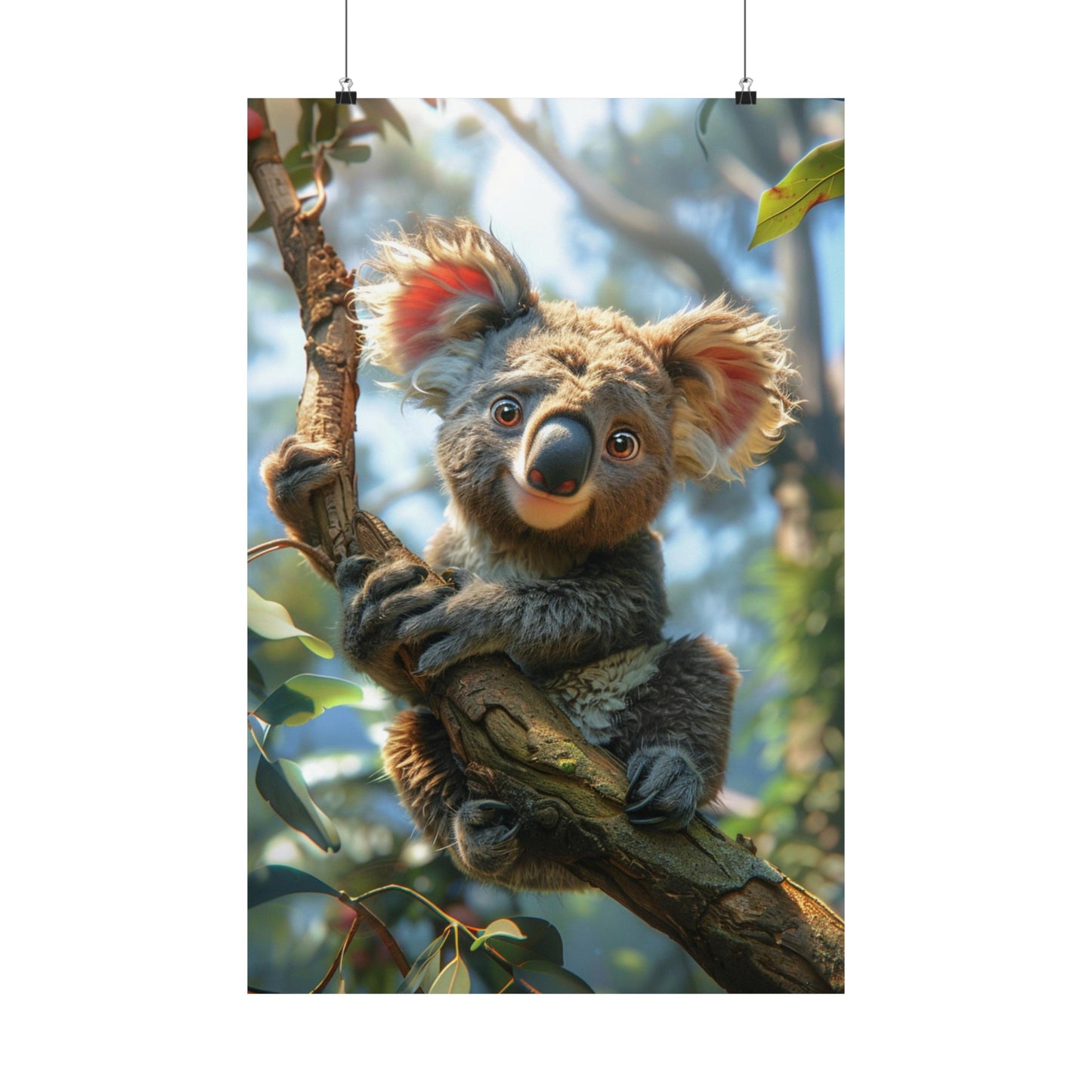 Kelly Koala - Physical Print Stunning Premium Poster