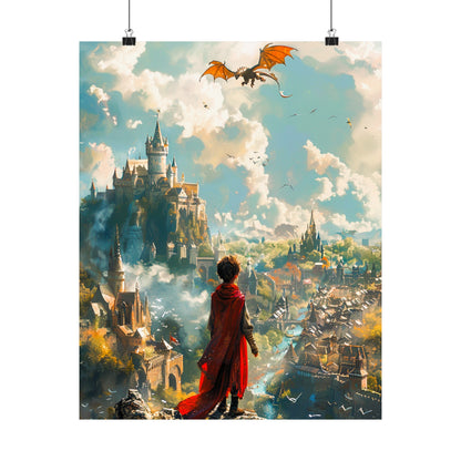 Boy Wizard - Physical Print Stunning Premium Poster