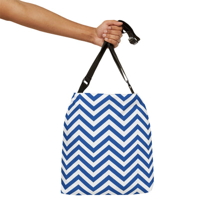 Chevron Blue - Tote Bag