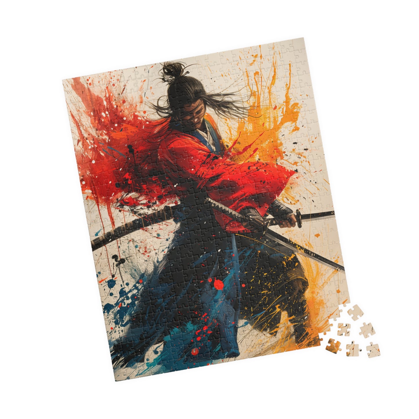 The Ronin - Premium Puzzle Available in 110, 252, or 520 Pieces for Puzzle Lovers