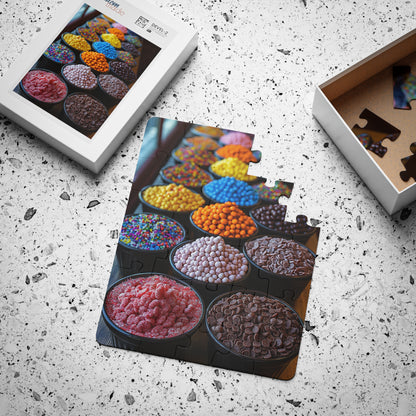 Dessert Toppings - 30-Piece Kids Jigsaw Puzzle