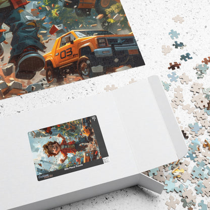 Construction Chaos - 1014-Piece Jigsaw Puzzle