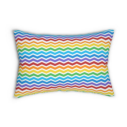 Rainbow Chevron - Rectangular Pillowcase & Pillow