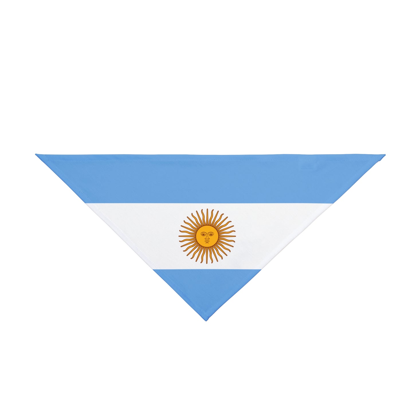 Argentina Flag - Tie Up Pet Bandana