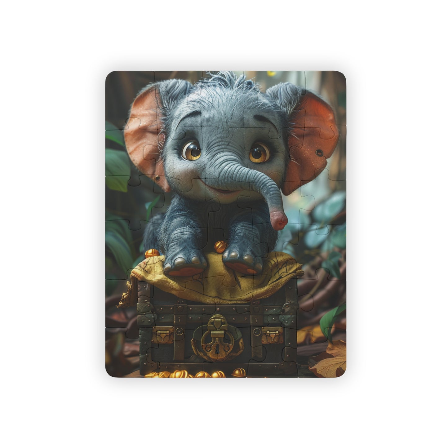 Baby Pirate Elephant - 30-Piece Kids Jigsaw Puzzle