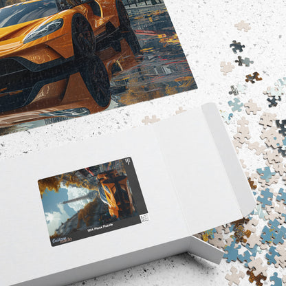 Supercar in Paris - 1014-Piece Jigsaw Puzzle