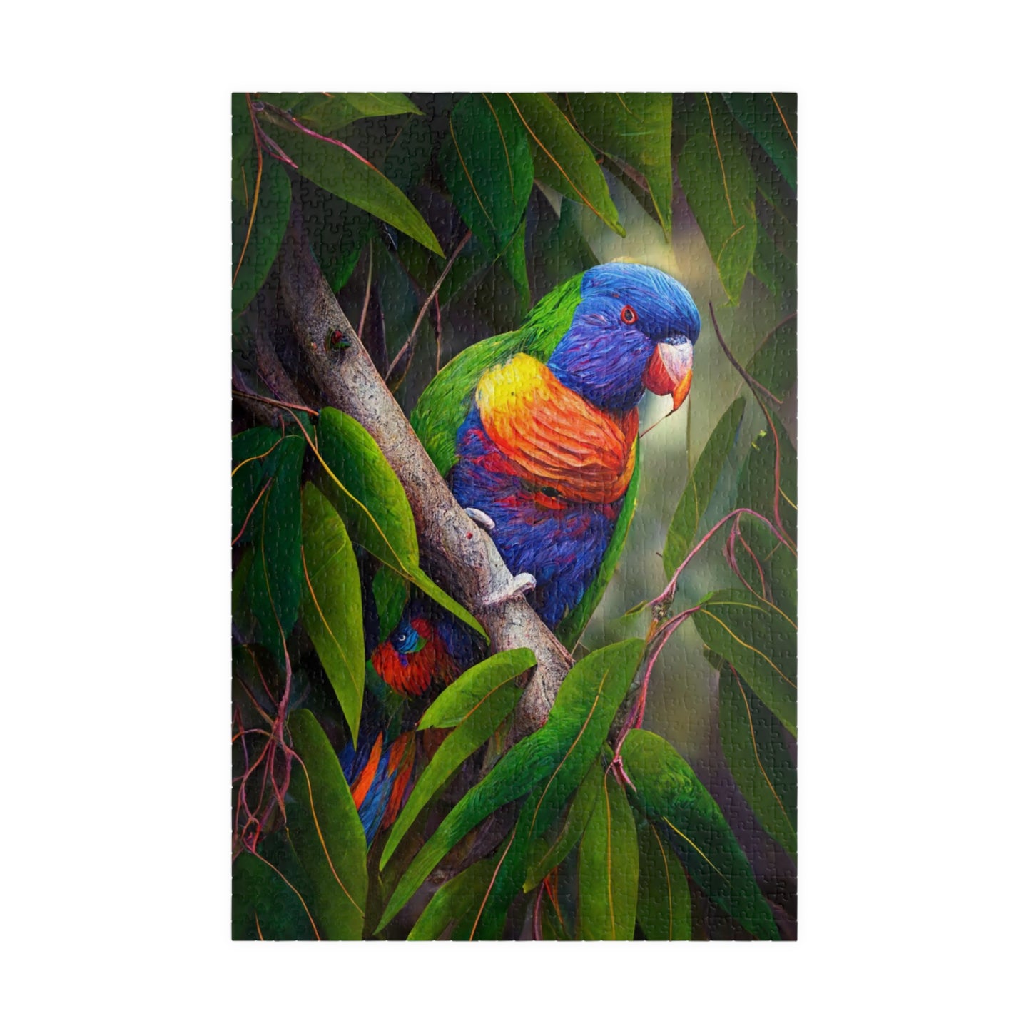 Rainbow Lorikeet - 1014-Piece Jigsaw Puzzle