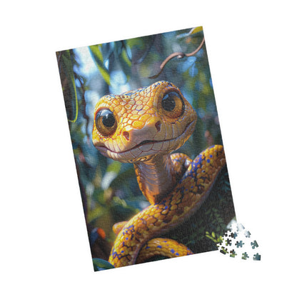 Snacks The Snake - 1014-Piece Jigsaw Puzzle