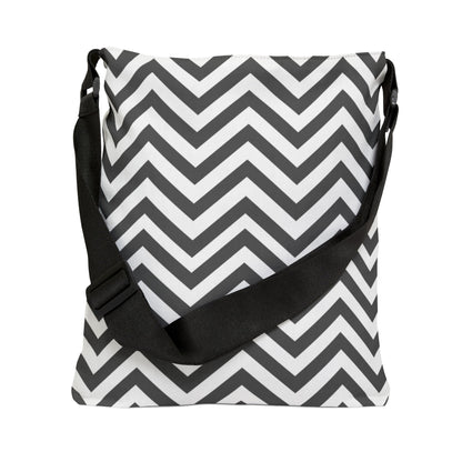 Black & White Chevron - Tote Bag