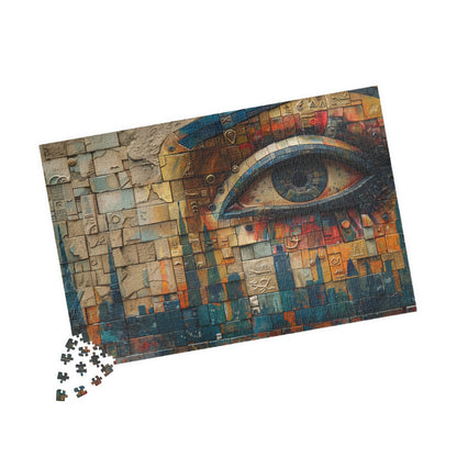 The Egyptian Eye - 1014-Piece Jigsaw Puzzle