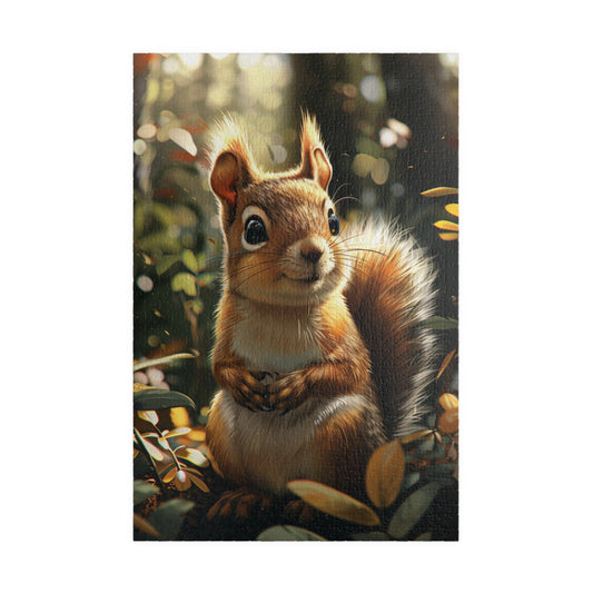 Sandy The Squirrel - 1014-Piece Jigsaw Puzzle