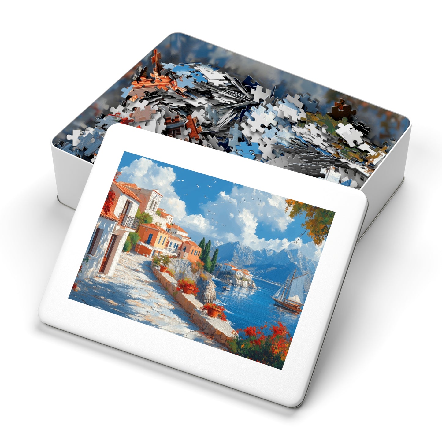Mediterranean Paths - 2000-Piece Jigsaw Puzzle