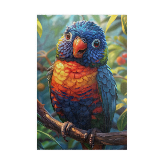 Ronny The Rainbow Lorikeet - 1014-Piece Jigsaw Puzzle