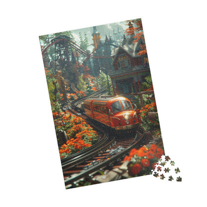 Train Set - 1014-Piece Jigsaw Puzzle