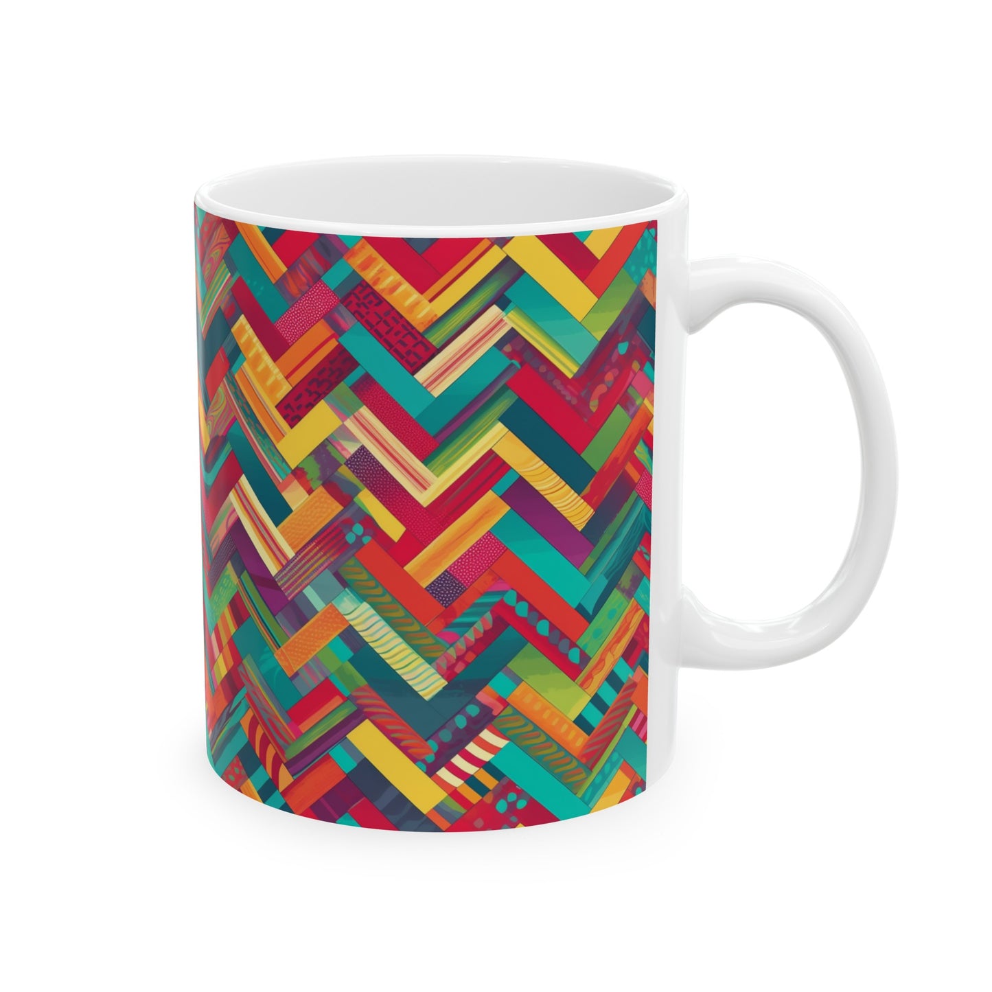 Bright Fun Groove Chevron
