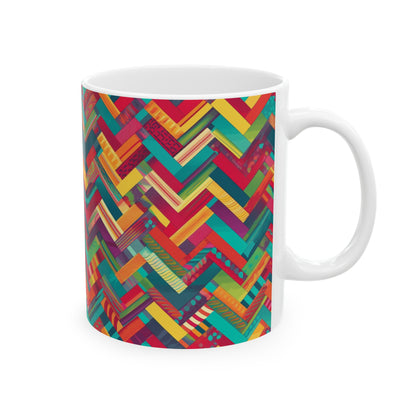 Bright Fun Groove Chevron