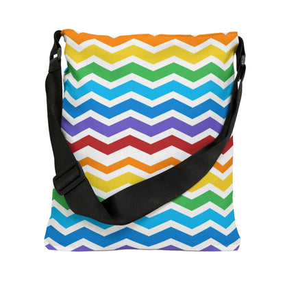 Chevron Rainbow - Tote Bag