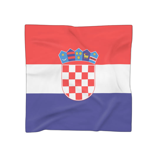 Croatia Flag Scarf