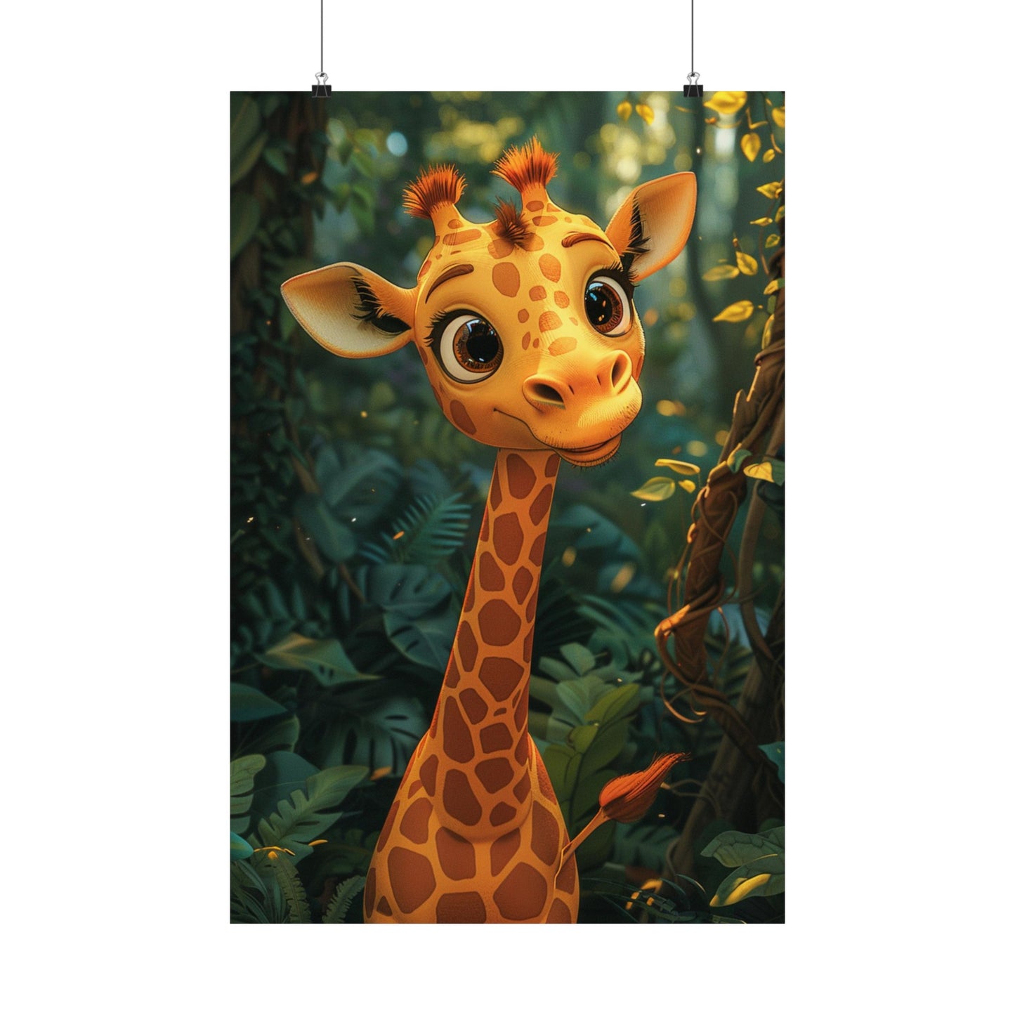 Jerry Giraffe - Physical Print Stunning Premium Poster