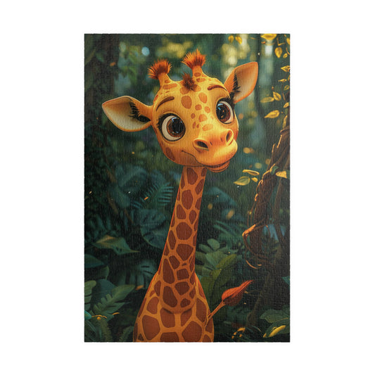 Jerry Giraffe - 1014-Piece Jigsaw Puzzle