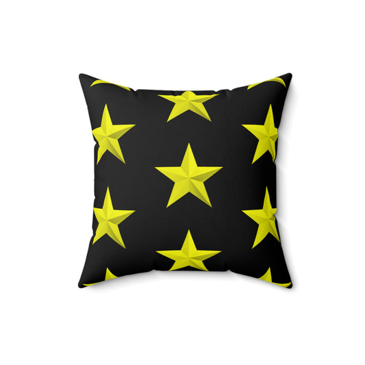 Stars on Black - Pillowcase & Pillow
