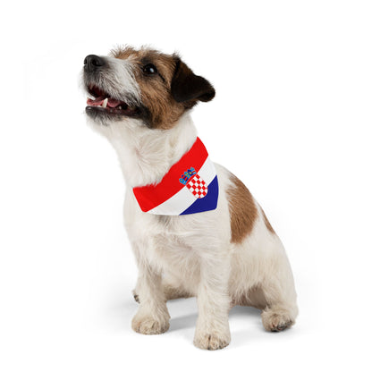 Croatia Flag - Pet Bandana Collar