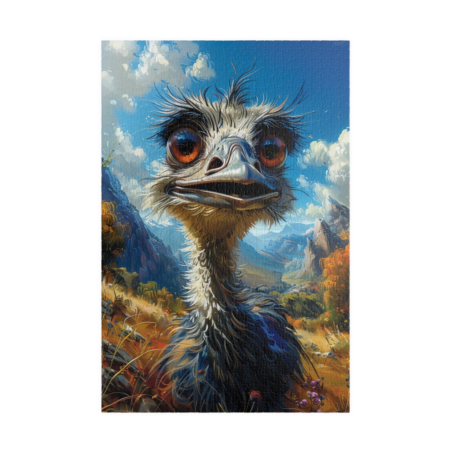 Emma The Emu - 1014-Piece Jigsaw Puzzle