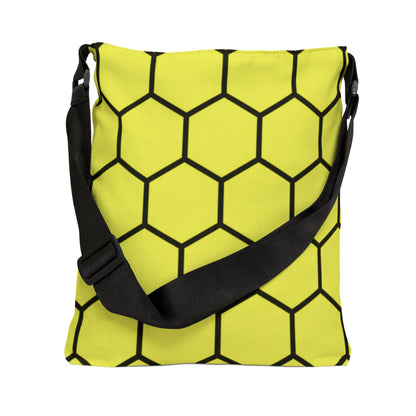 Yellow Honeycomb - Tote Bag