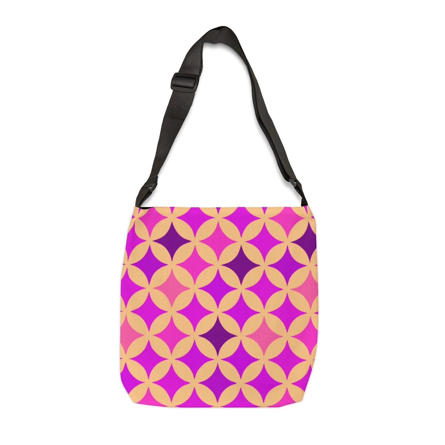 Pink and Purple Seamless Stars - Tote Bag