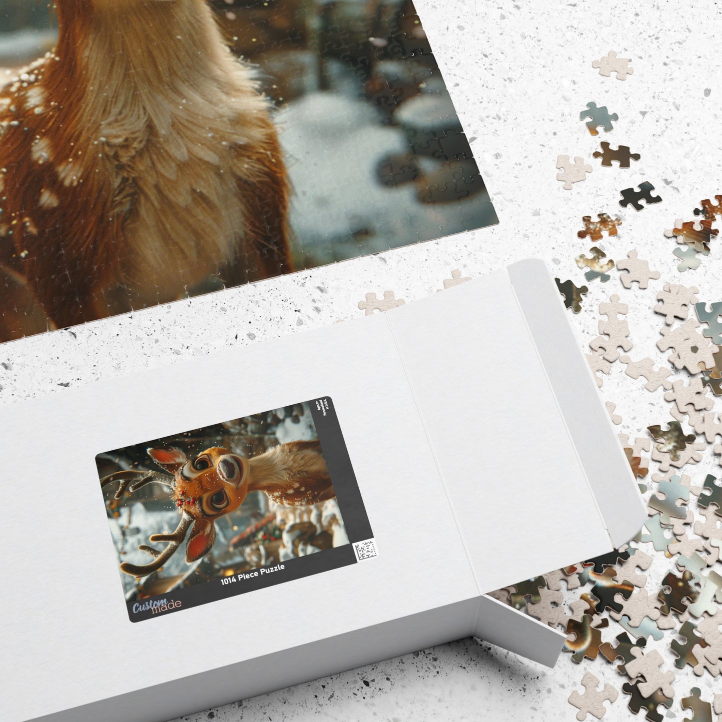 Buster The Reindeer - 1014-Piece Jigsaw Puzzle