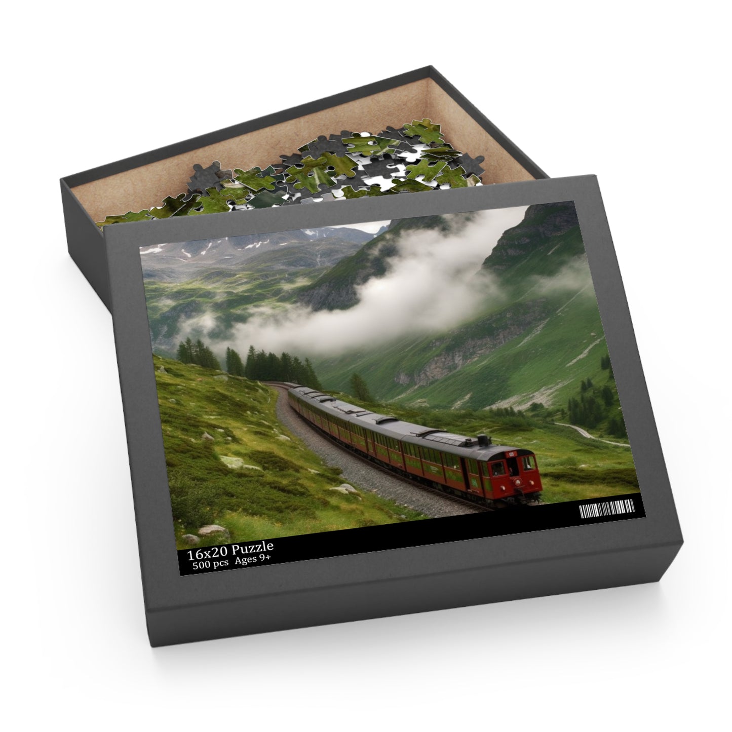 A Swiss Valley - 500-Piece Jigsaw Puzzle