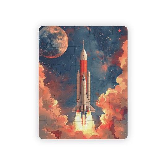 Rocket Ship - 30-Piece Kids Jigsaw Puzzle