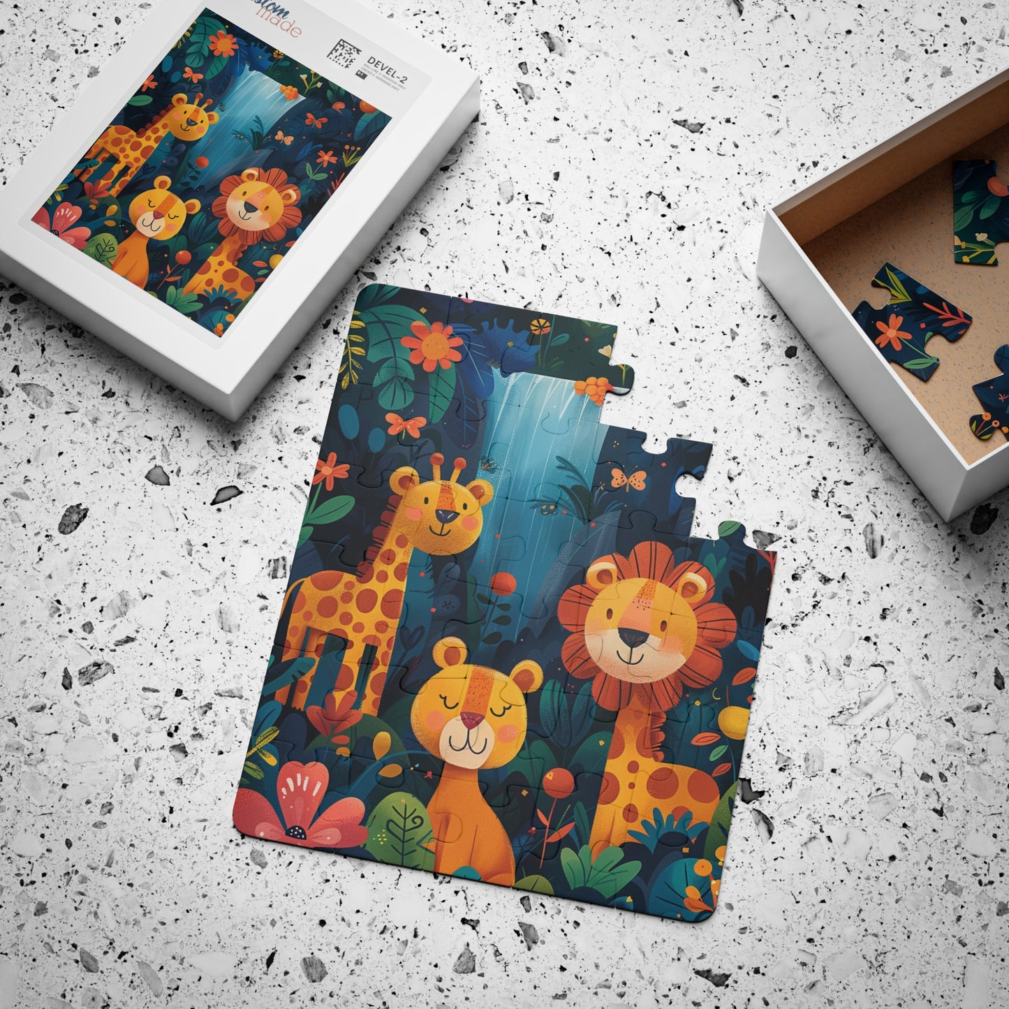 Animal Kingdom - 30-Piece Kids Jigsaw Puzzle