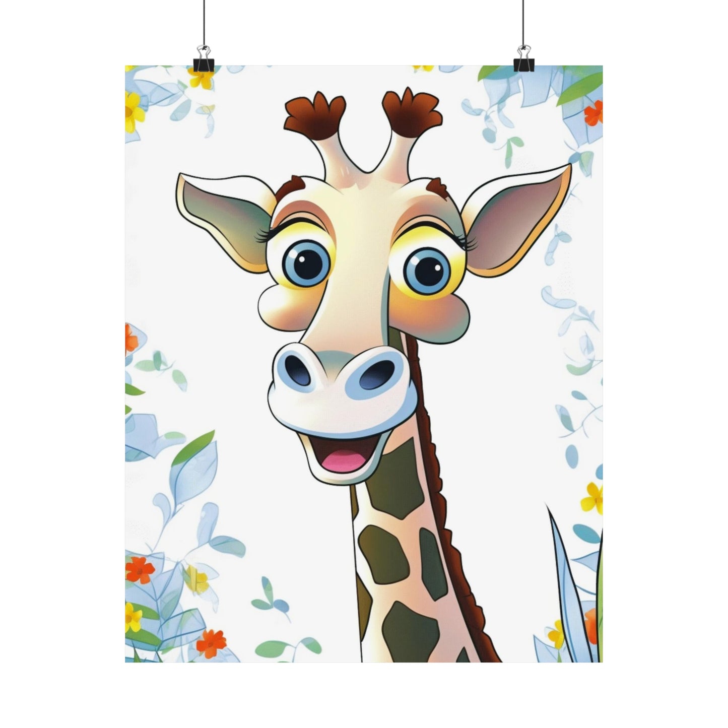 Gino Giraffe - Physical Print Stunning Premium Poster