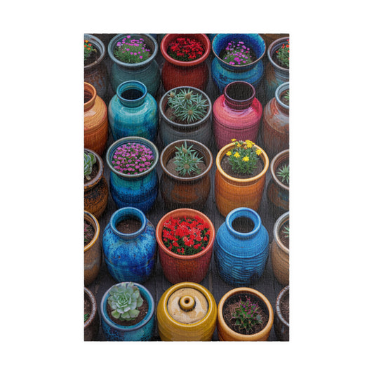 Pot Planters - 1014-Piece Jigsaw Puzzle