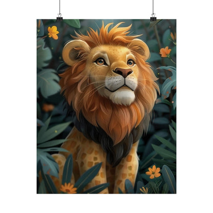 Leon The Lion - Physical Print Stunning Premium Poster