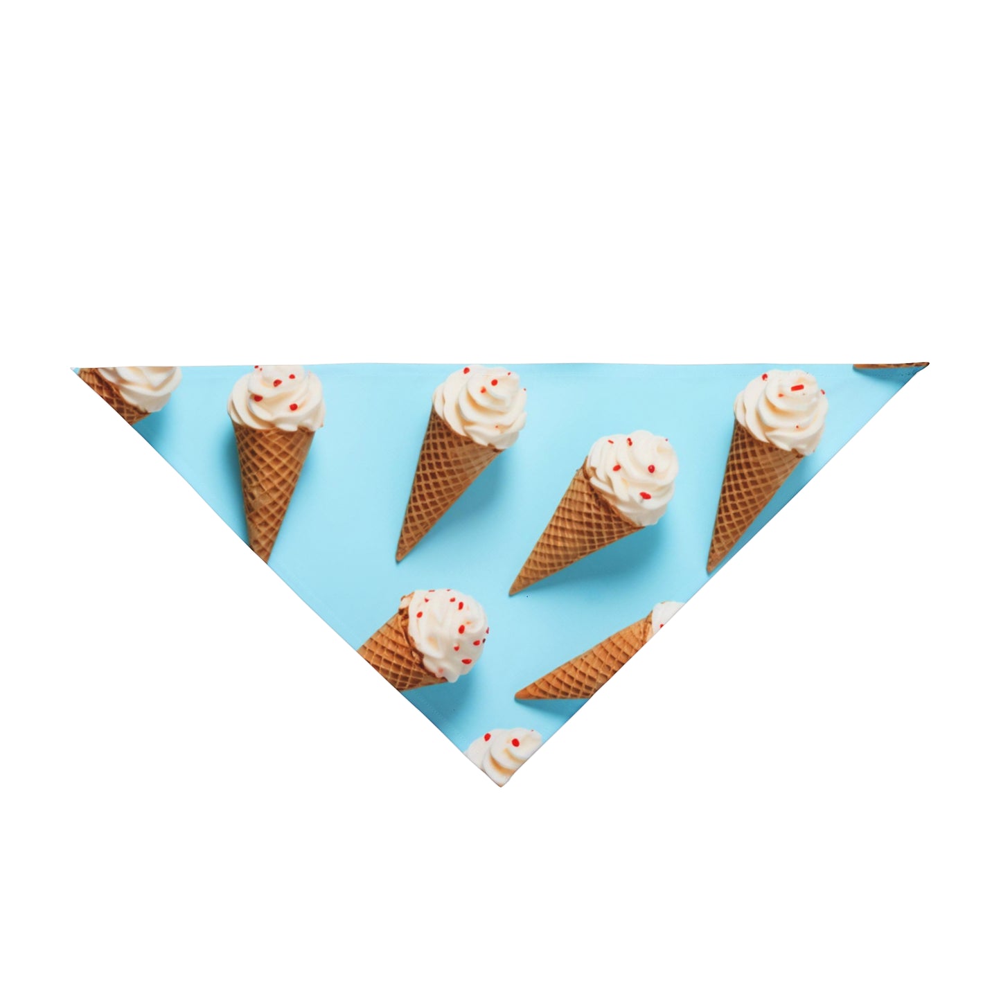 Ice Cream Cones - Tie Up Pet Bandana