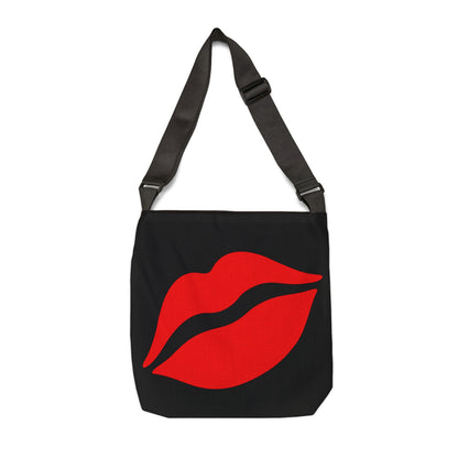 Cute Kiss My Red Lips - Tote Bag