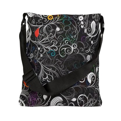 Elegant Spot Colour Swirl - Tote Bag