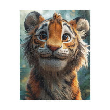 Timmy The Tiger - Premium Puzzle Available in 110, 252, or 520 Pieces for Puzzle Lovers