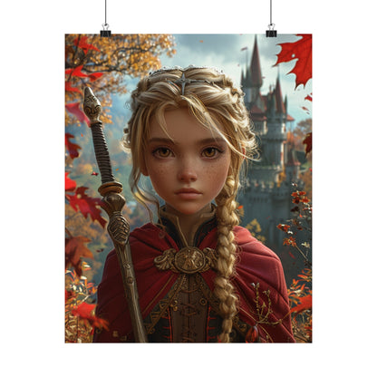 Victoria The Princess - Physical Print Stunning Premium Poster