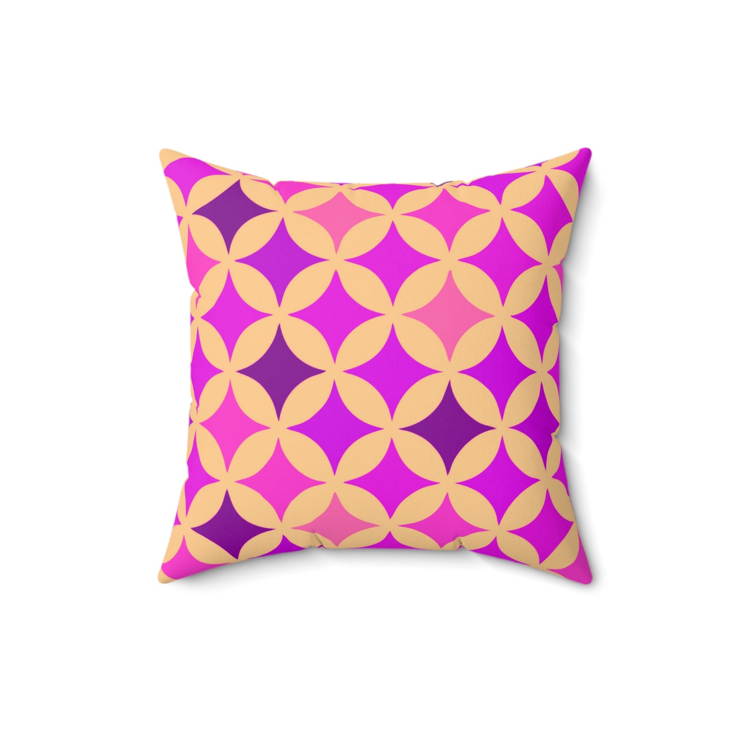 Pink and Purple Seamless Stars - Pillowcase & Pillow