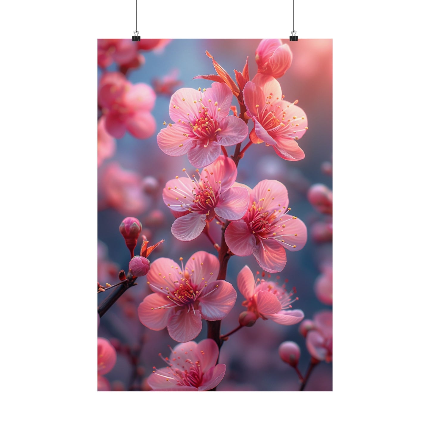 Cherry Blossoms - Physical Print Stunning Premium Poster