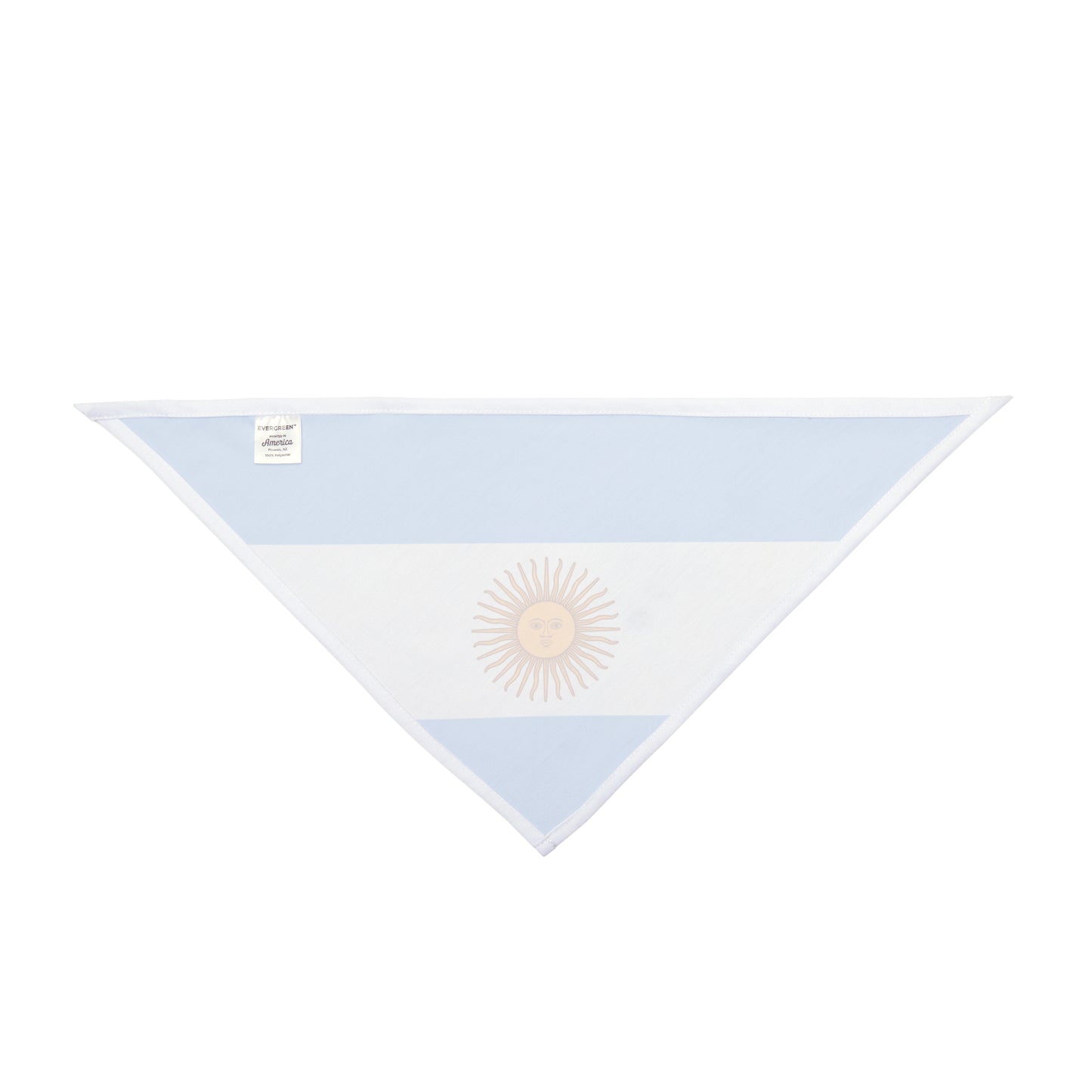 Argentina Flag - Tie Up Pet Bandana