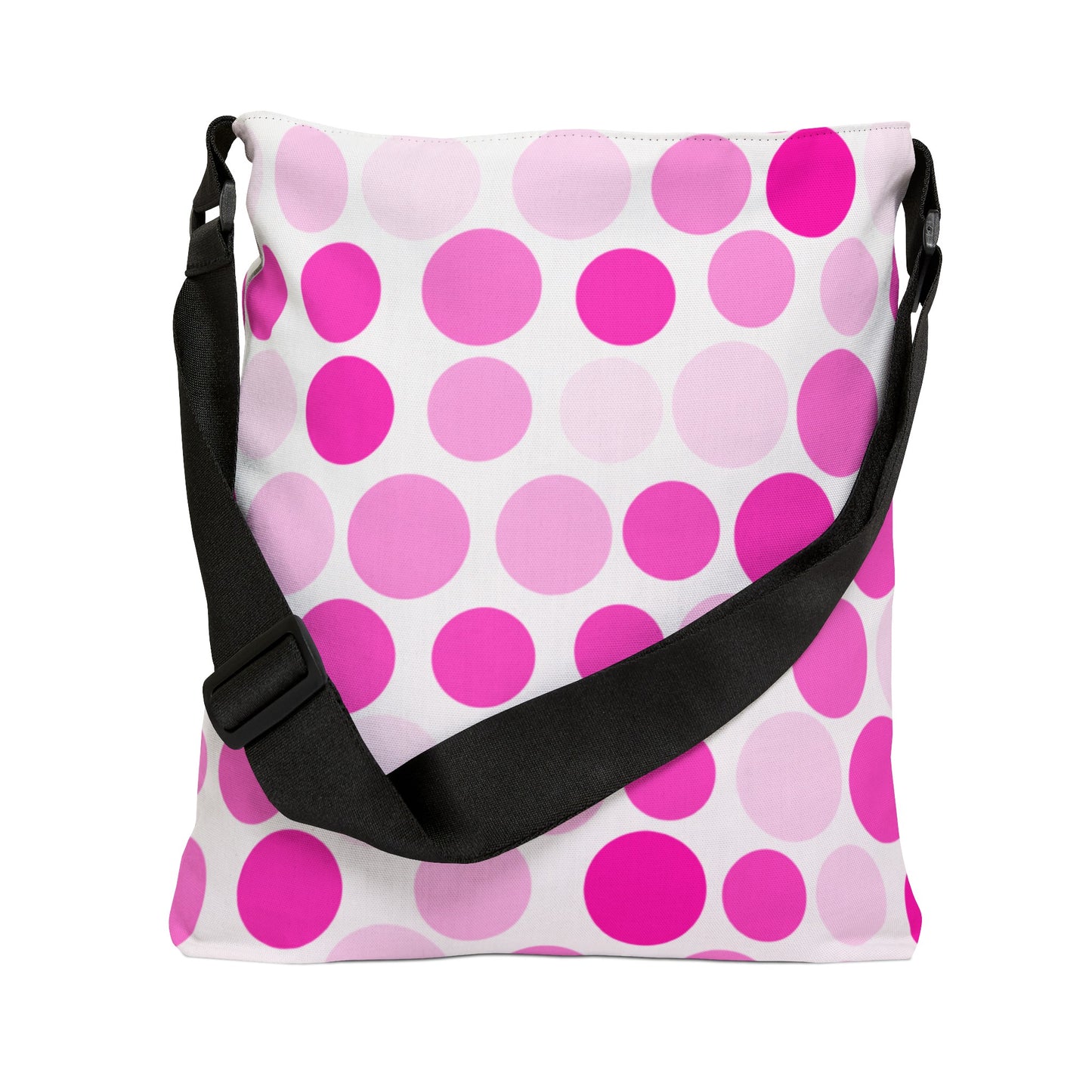 Shades of Pink Polka Dots - Tote Bag