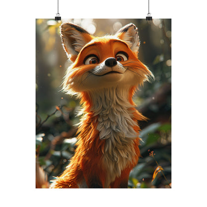 Fable The Fox - Physical Print Stunning Premium Poster