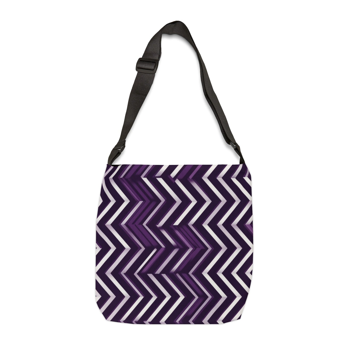 Purple Chevron - Tote Bag