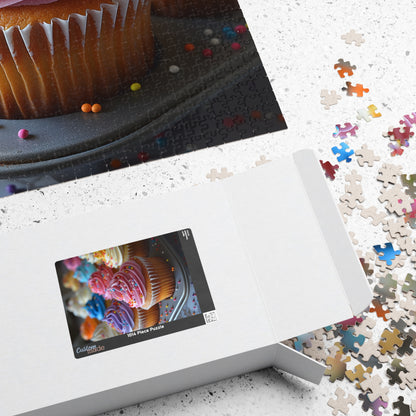 Tray of Cupcakes - 1014-Piece Jigsaw Puzzle