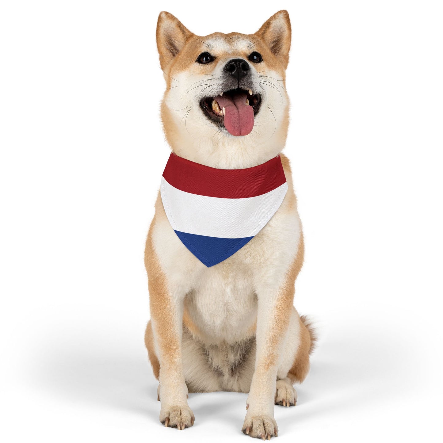 Netherlands Flag - Pet Bandana Collar